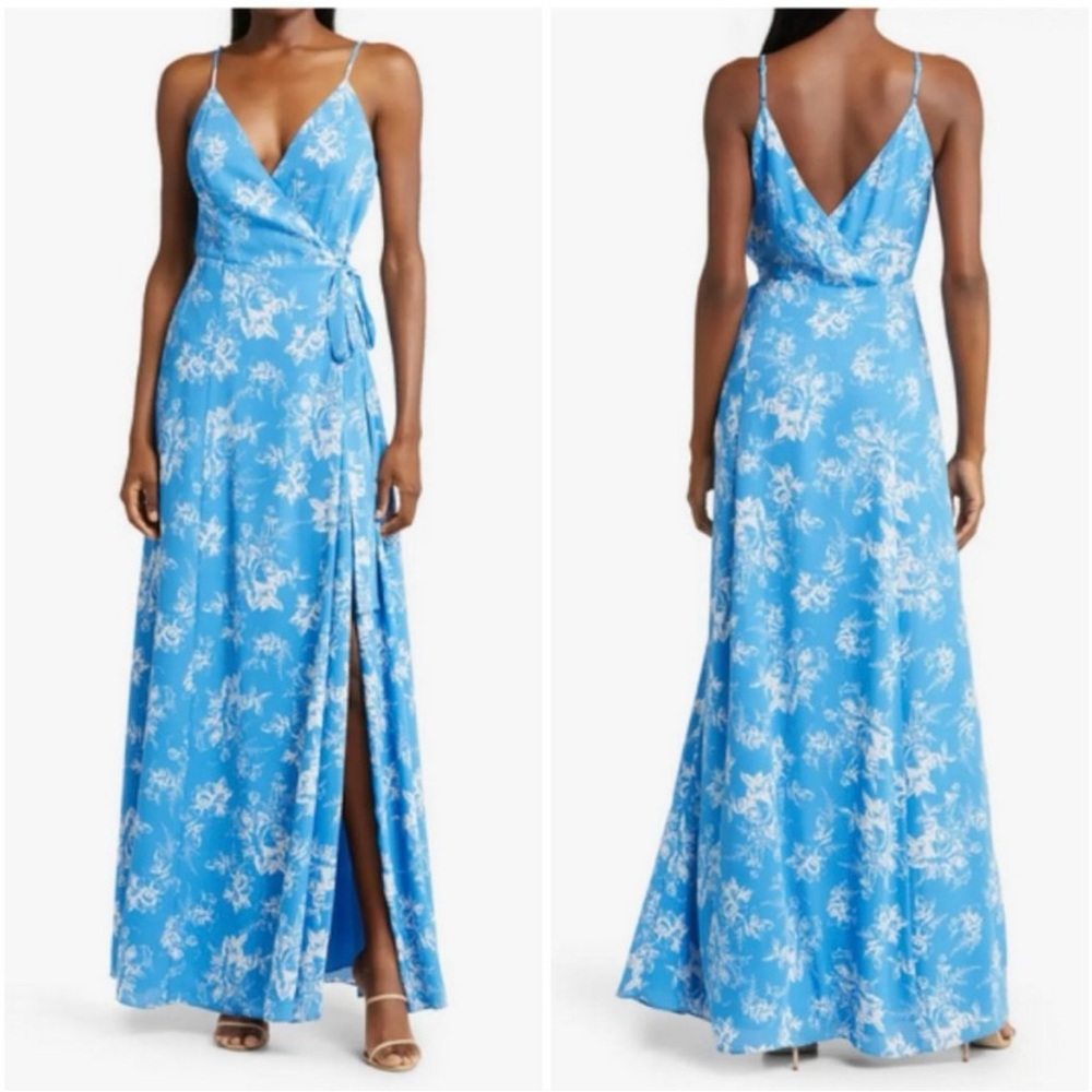 Wayf Angelina floral gown